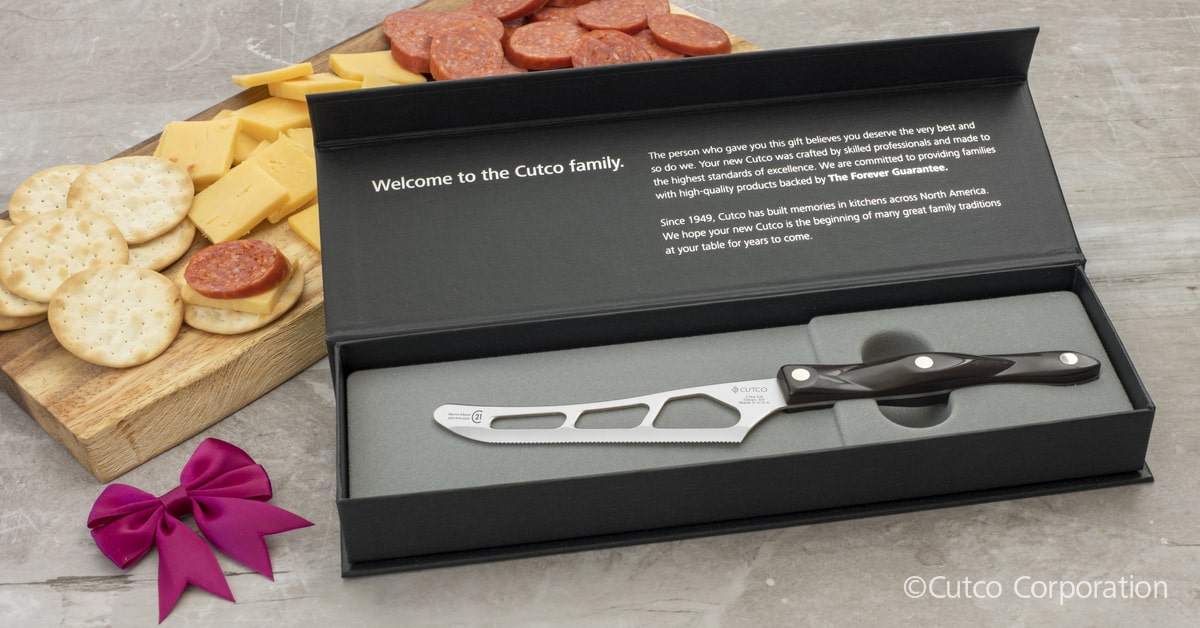 Cutco Knives With Micro Fiber Polishing Cloth. Traditional Cheese Knife  (1764)